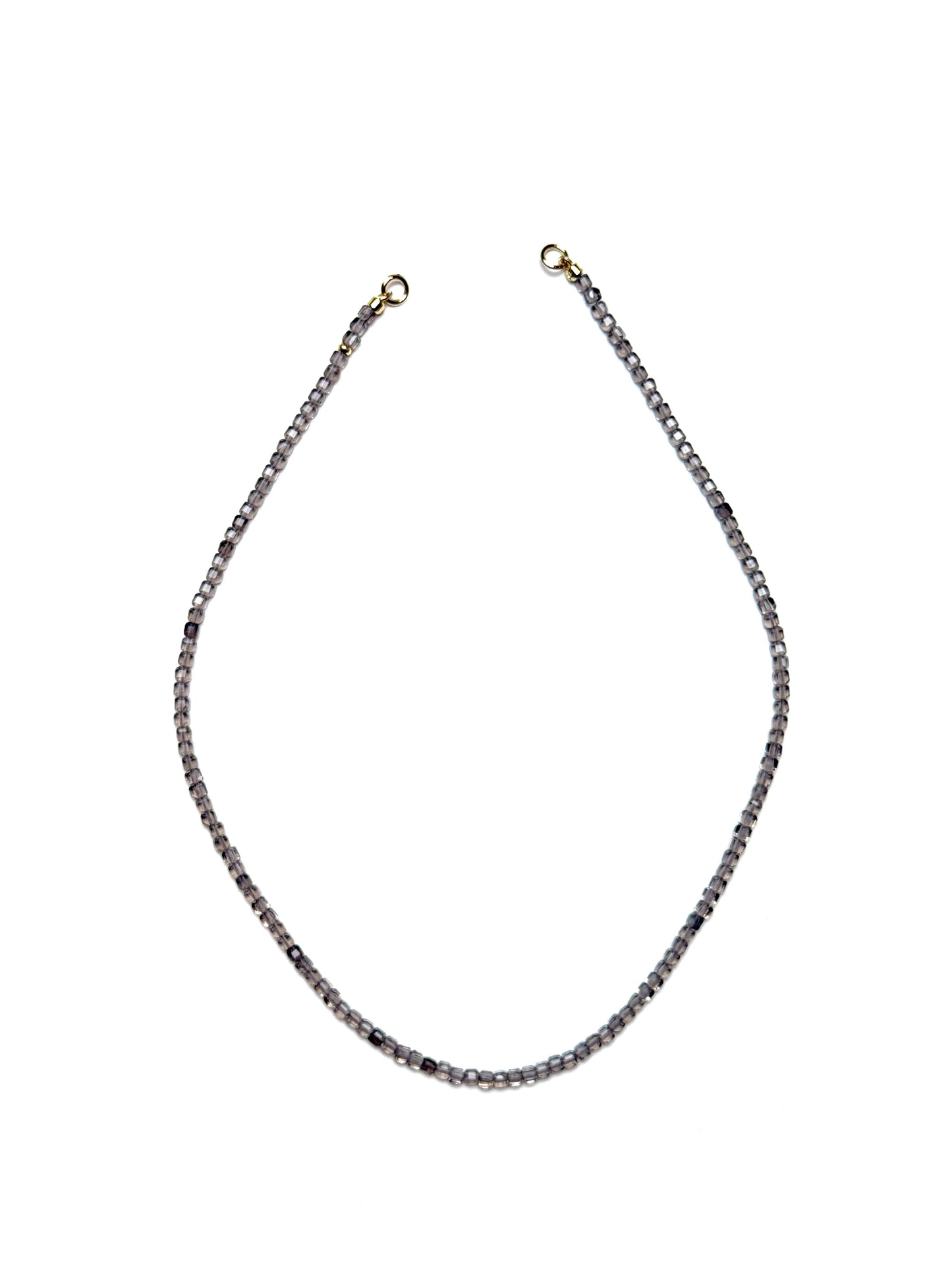 3mm Cubed Light Smoky Quartz