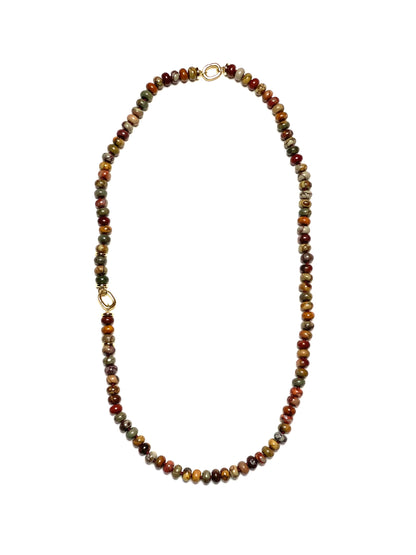 8x4mm Red Creek Jasper Necklace