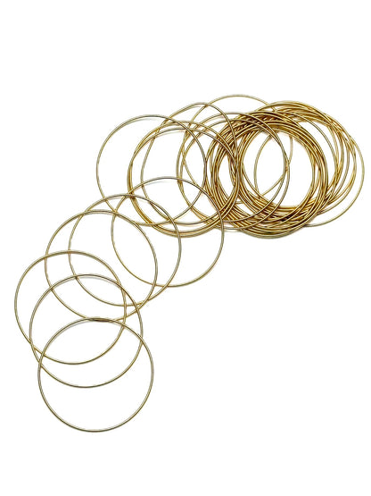 Golden Coil String Bracelets